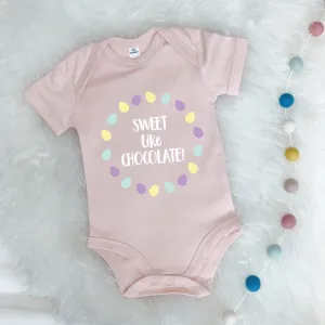 Sweet Like Chocolate Easter Babygrow