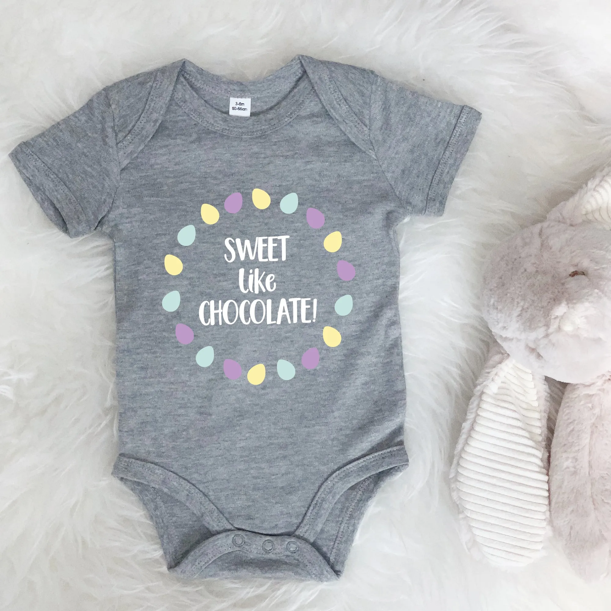 Sweet Like Chocolate Easter Babygrow