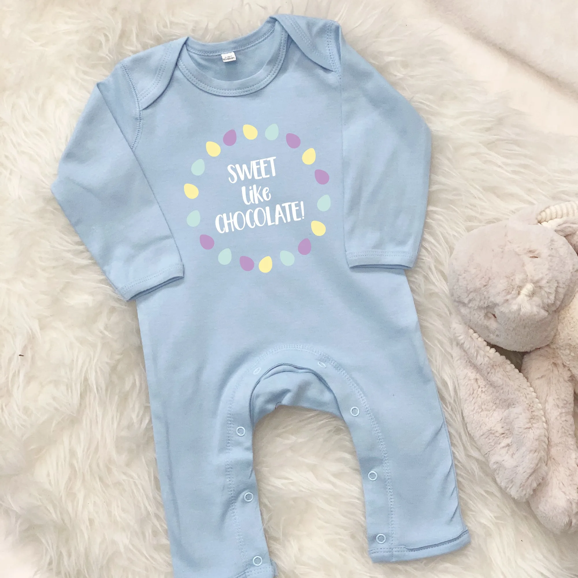 Sweet Like Chocolate Easter Babygrow