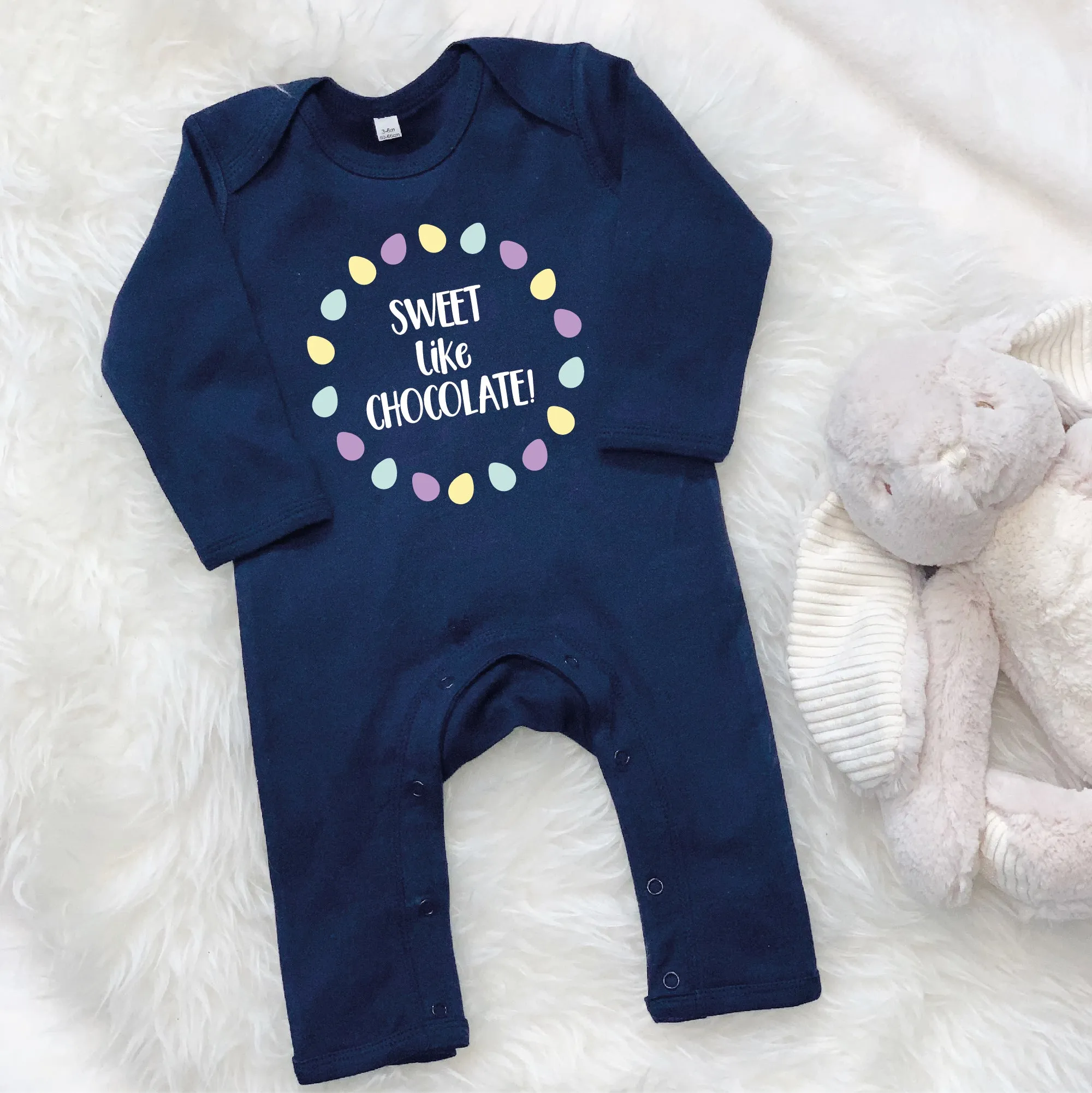 Sweet Like Chocolate Easter Babygrow