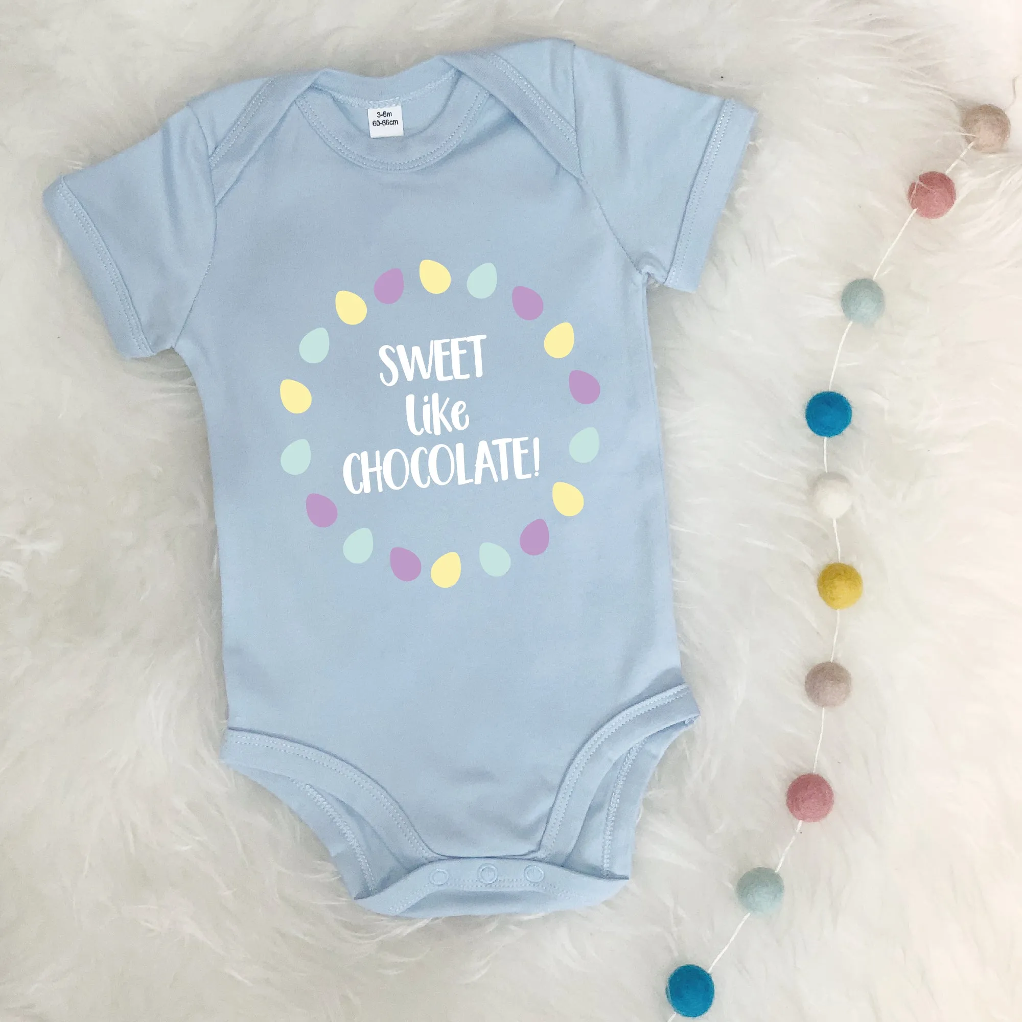Sweet Like Chocolate Easter Babygrow