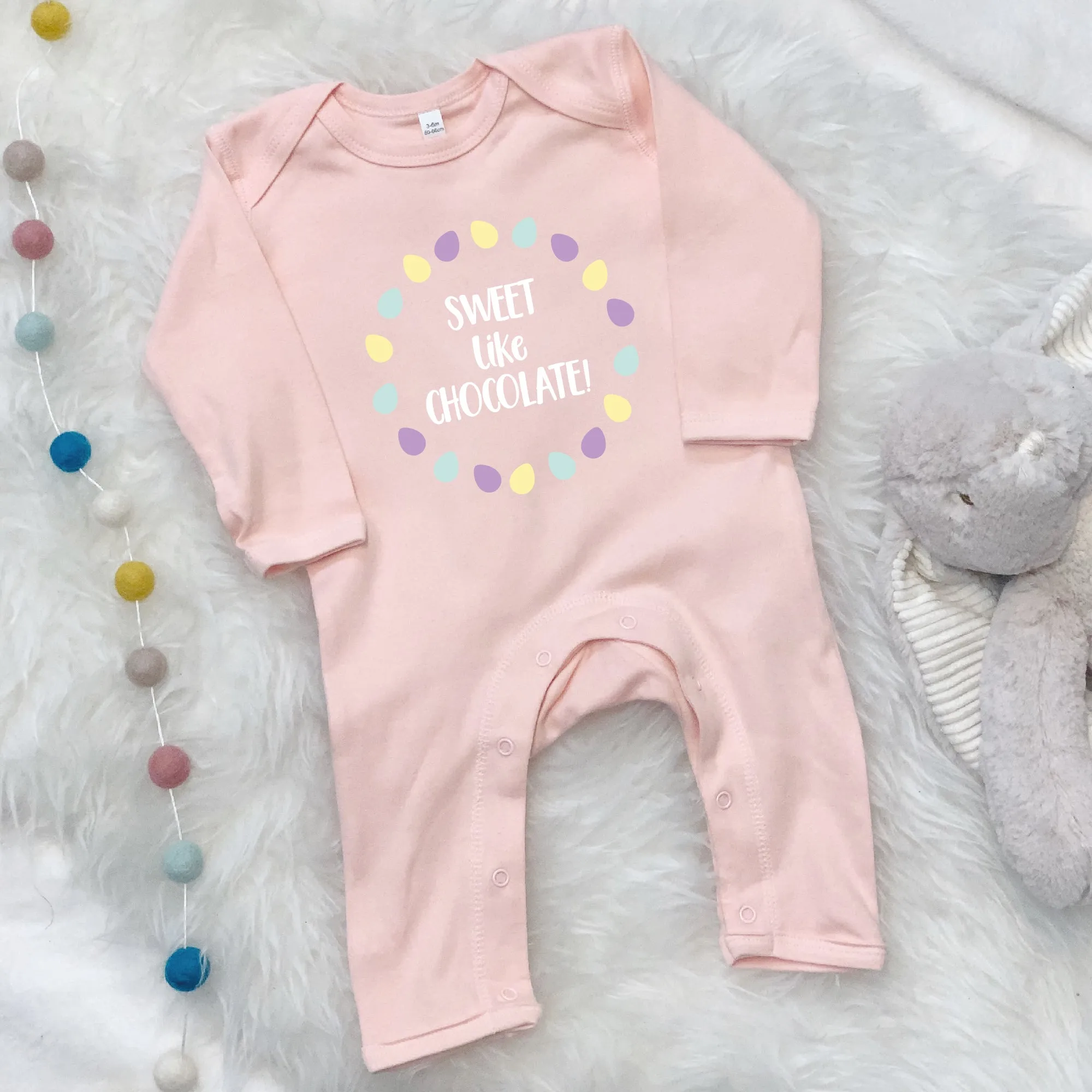 Sweet Like Chocolate Easter Babygrow