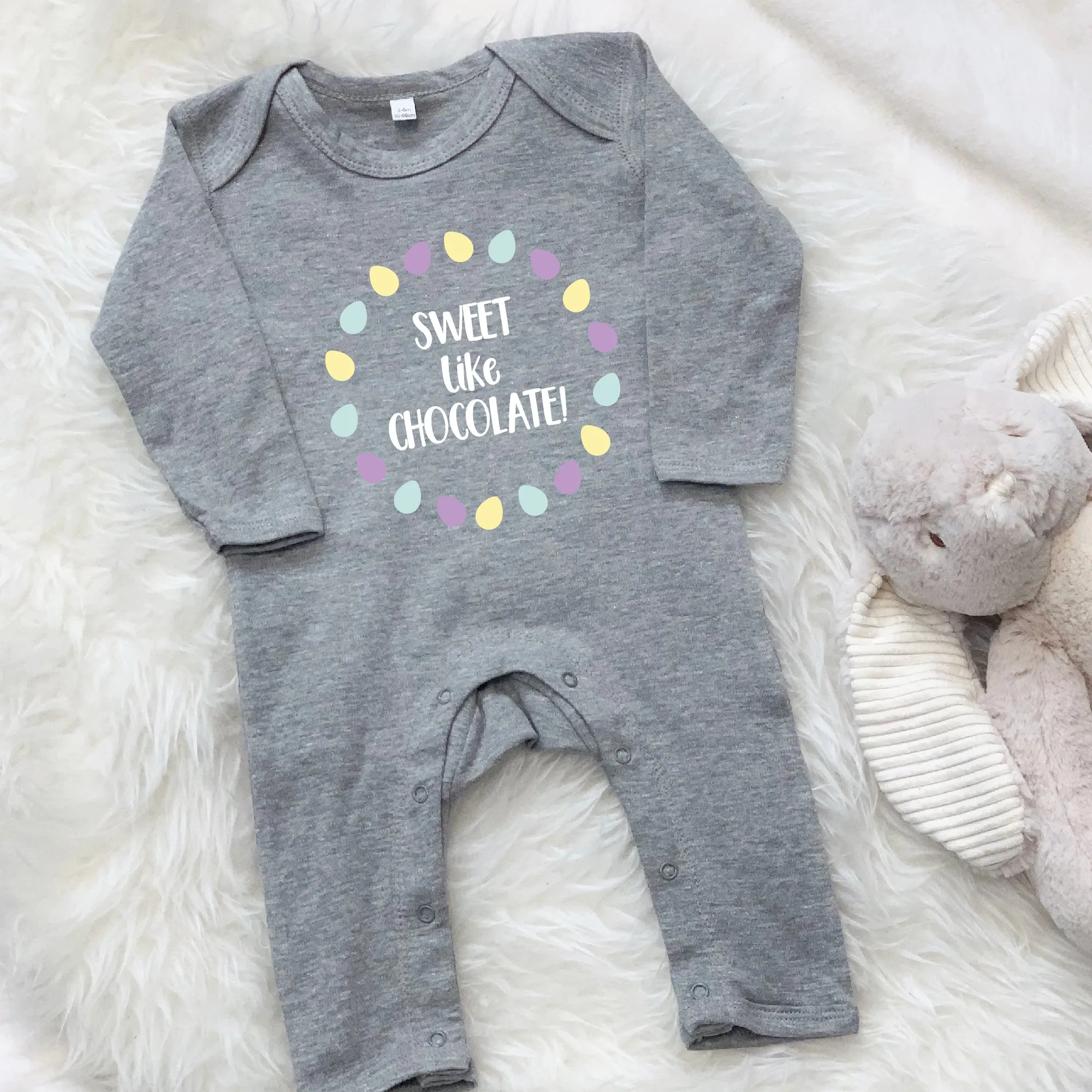 Sweet Like Chocolate Easter Babygrow