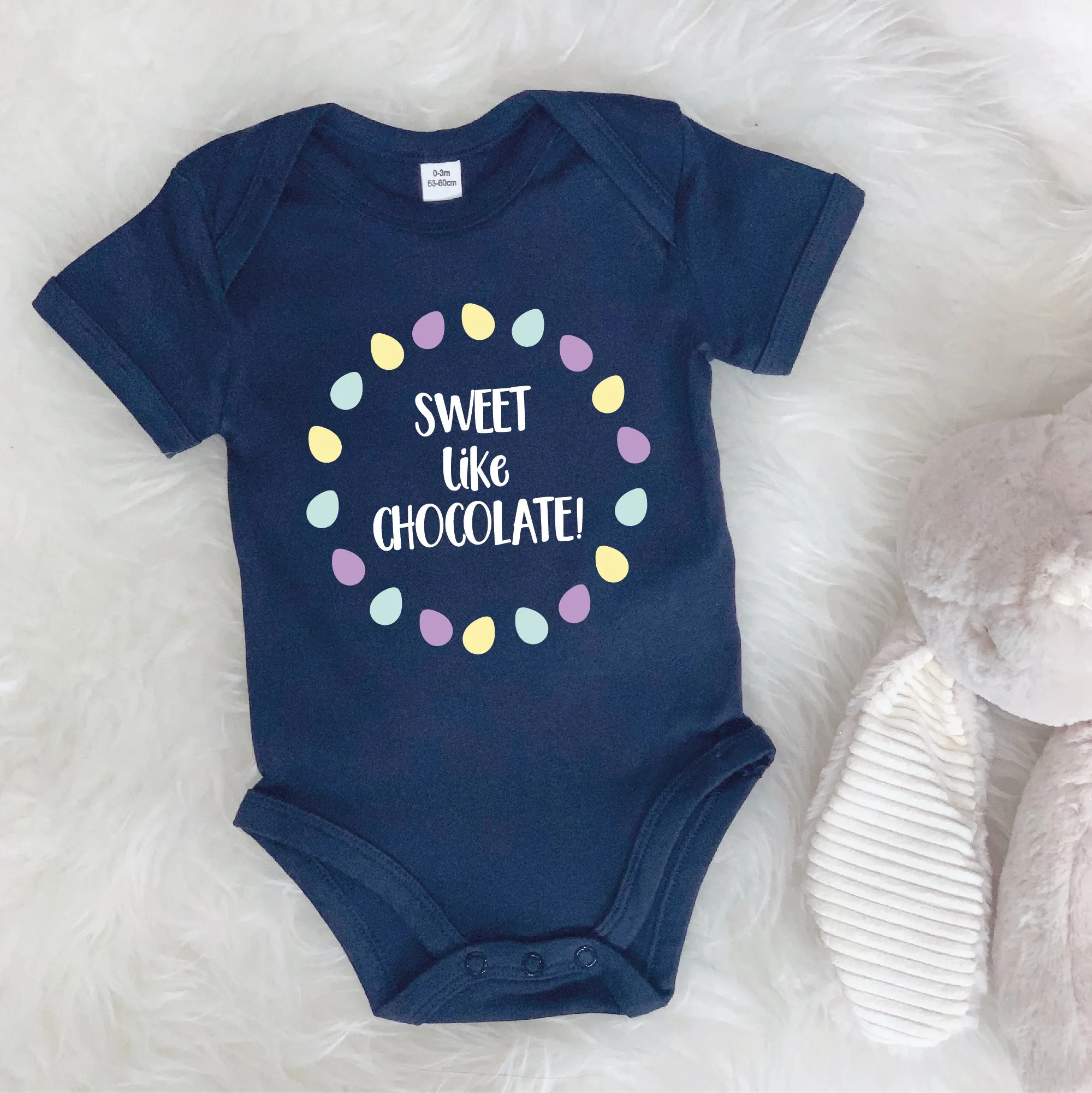Sweet Like Chocolate Easter Babygrow