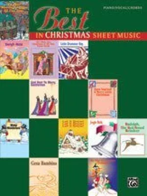 The Best in Christmas Sheet Music, P/V/Chords Book
