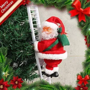 The climbing santa claus
