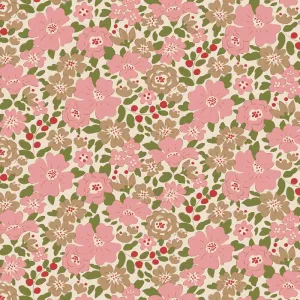 Tilda Creating Memories Fabric | Harper | Pink