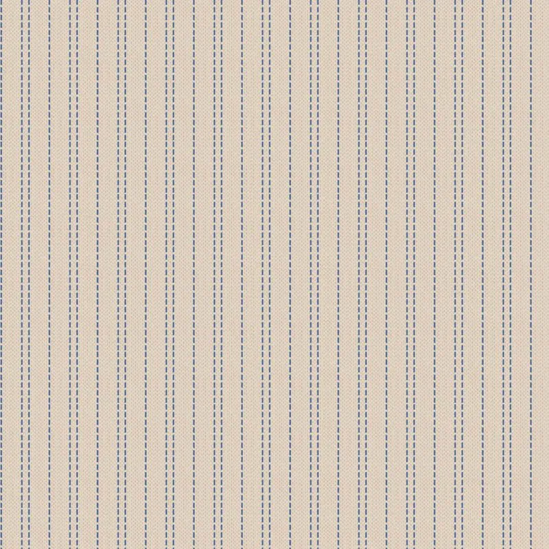 Tilda Creating Memories Fabric | Woven Seamstripe | Blue