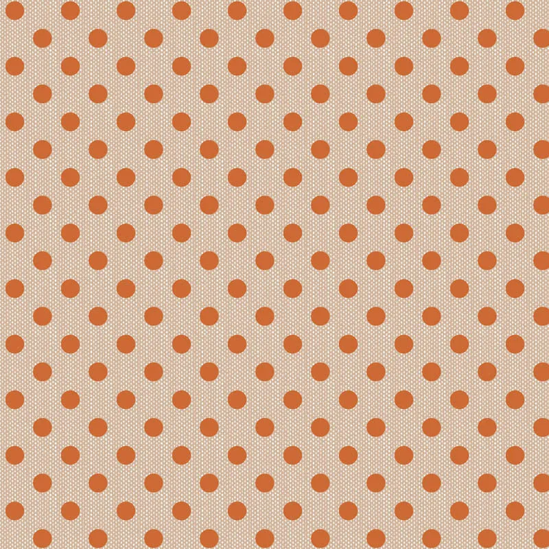 Tilda Creating Memories, Woven Polkadot Ginger
