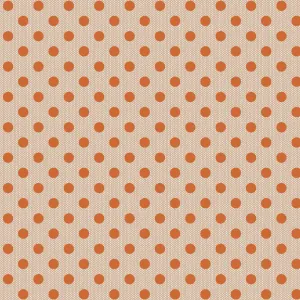Tilda Creating Memories, Woven Polkadot Ginger