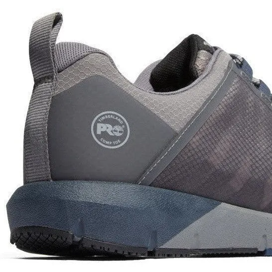 Timberland Pro Men's Radius Comp Toe Work Sneaker Shoe- Grey- TB1A27WT065