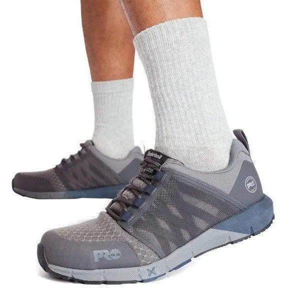 Timberland Pro Men's Radius Comp Toe Work Sneaker Shoe- Grey- TB1A27WT065