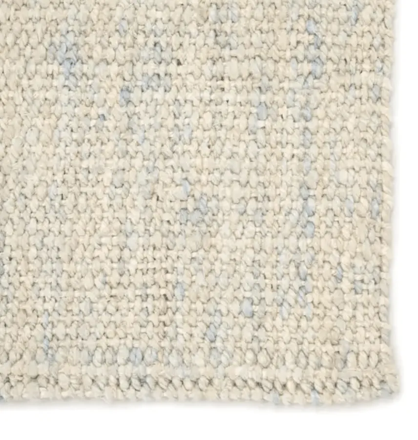 Tobago  Jute Rug - Sky & Cream