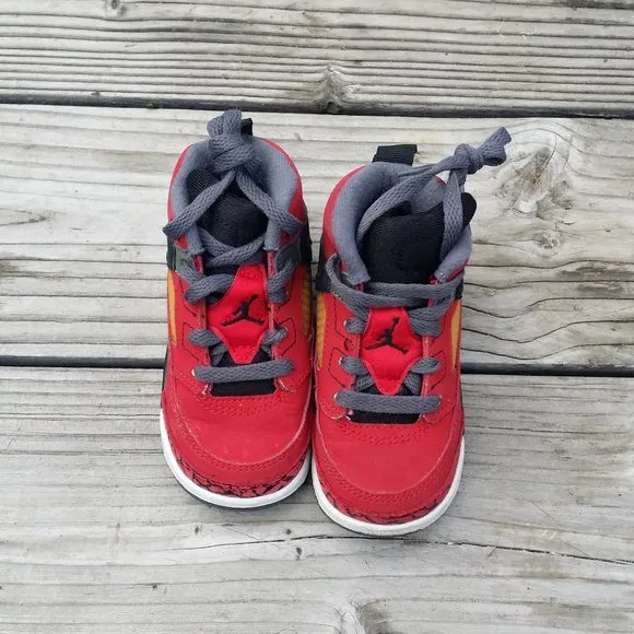 Toddler TD Nike Air Jordan Spizike Toro Bravo Shoes Sneakers