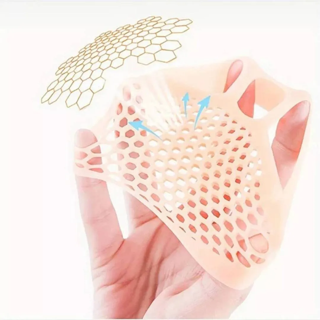 Toe Separators Metatarsal Pads for Foot Pain Relief and Pressure Reduction - Comfortable Alignment Solution for Hallux Valgus & Bunions