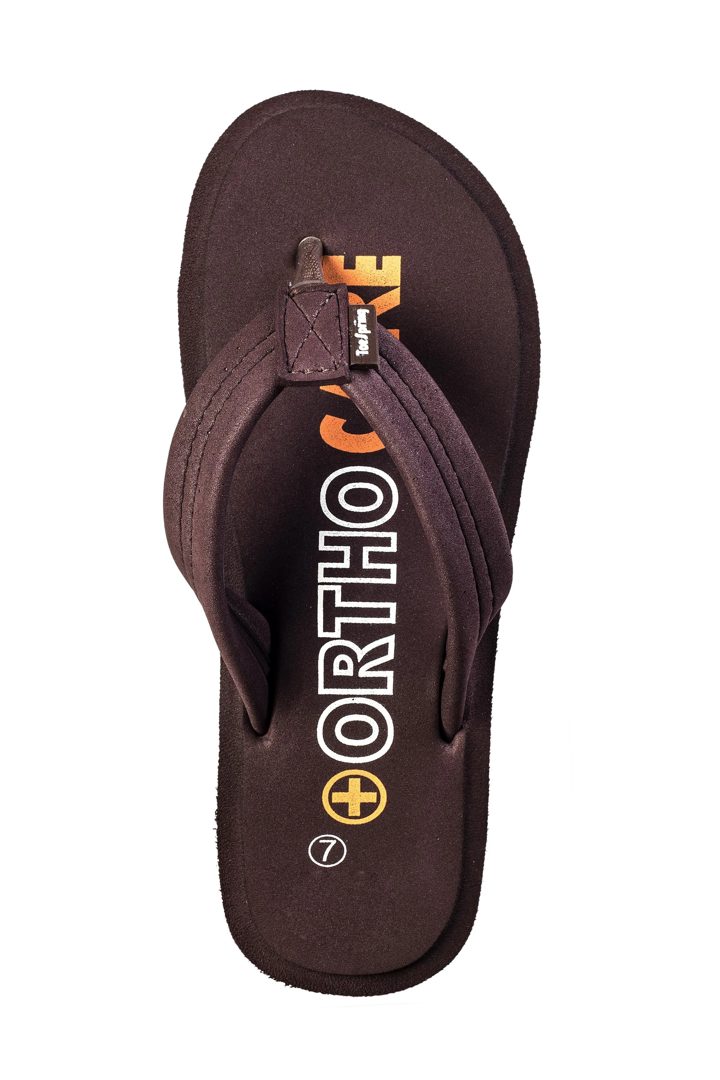 Toe Spring Gents Brown / Orange Hawai