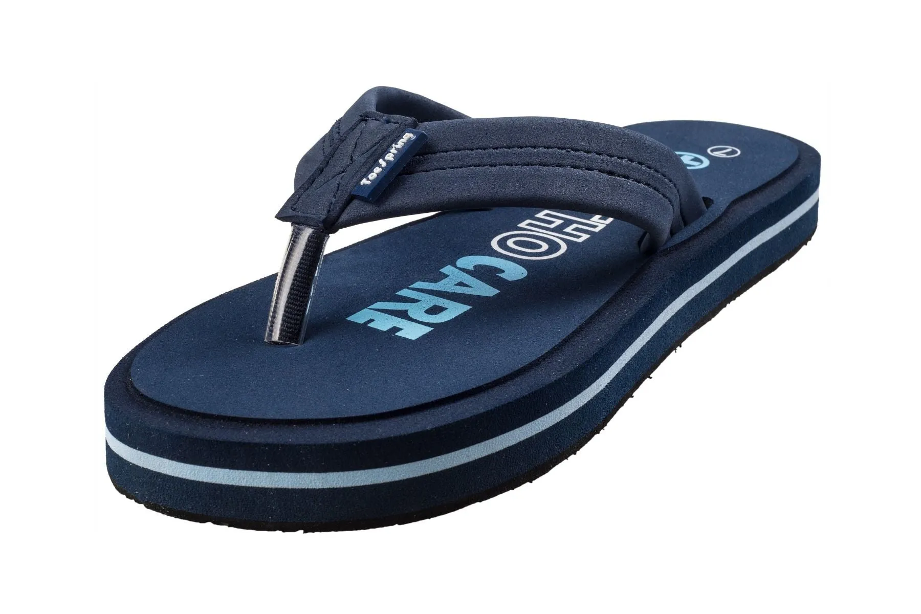 Toe Spring Navy / Sky Gents Hawai (An Ortho Care 101a)