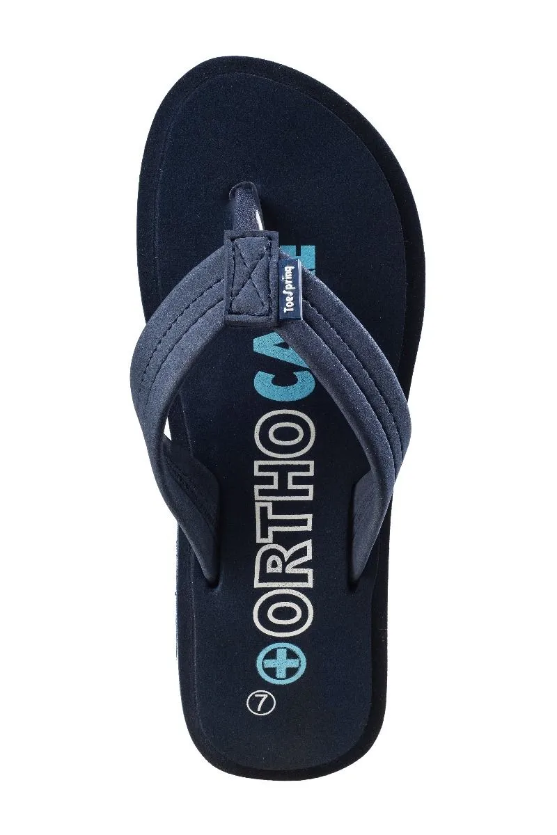 Toe Spring Navy / Sky Gents Hawai (An Ortho Care 101a)