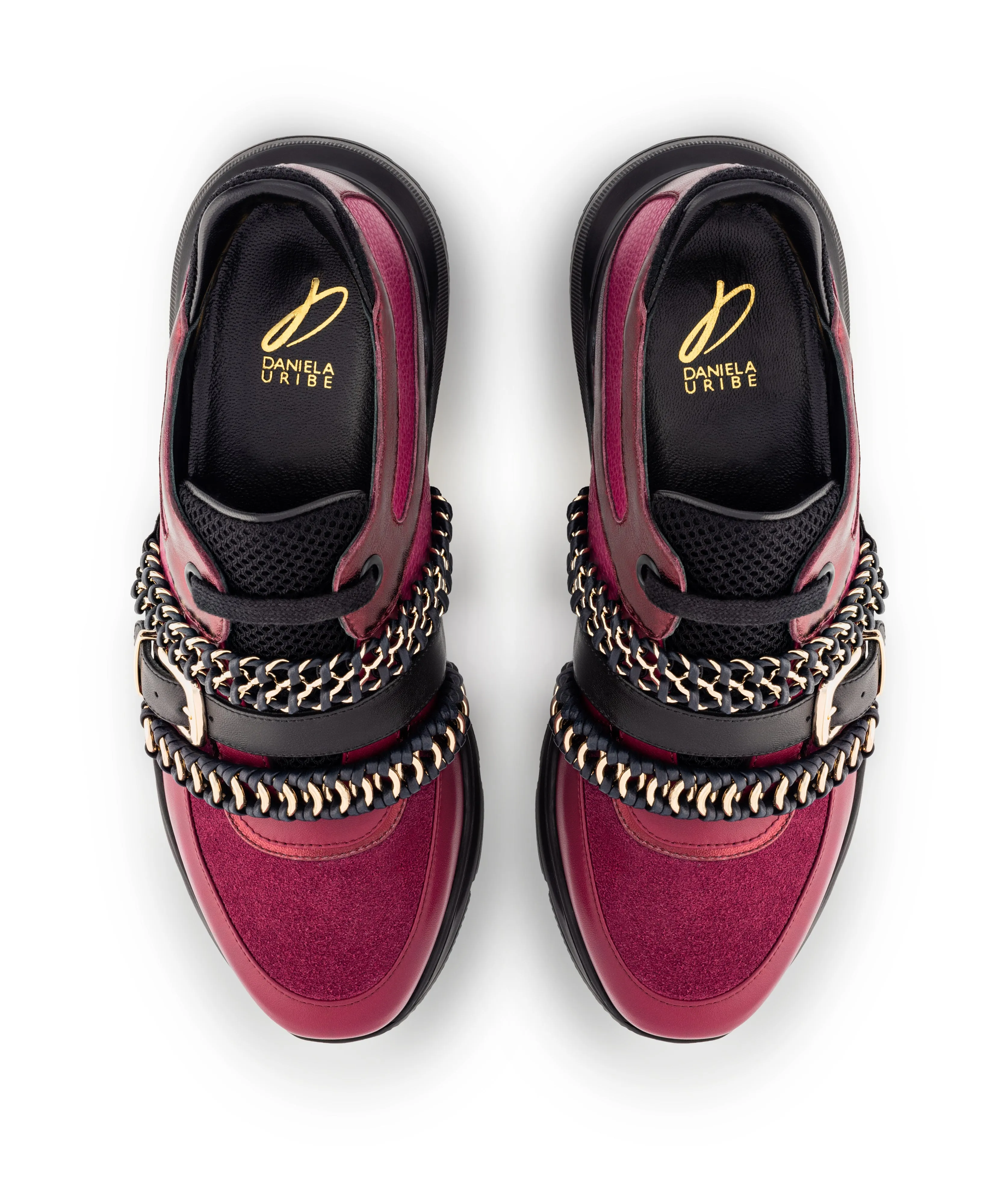 Together We Can Sneaker (Burgundy)