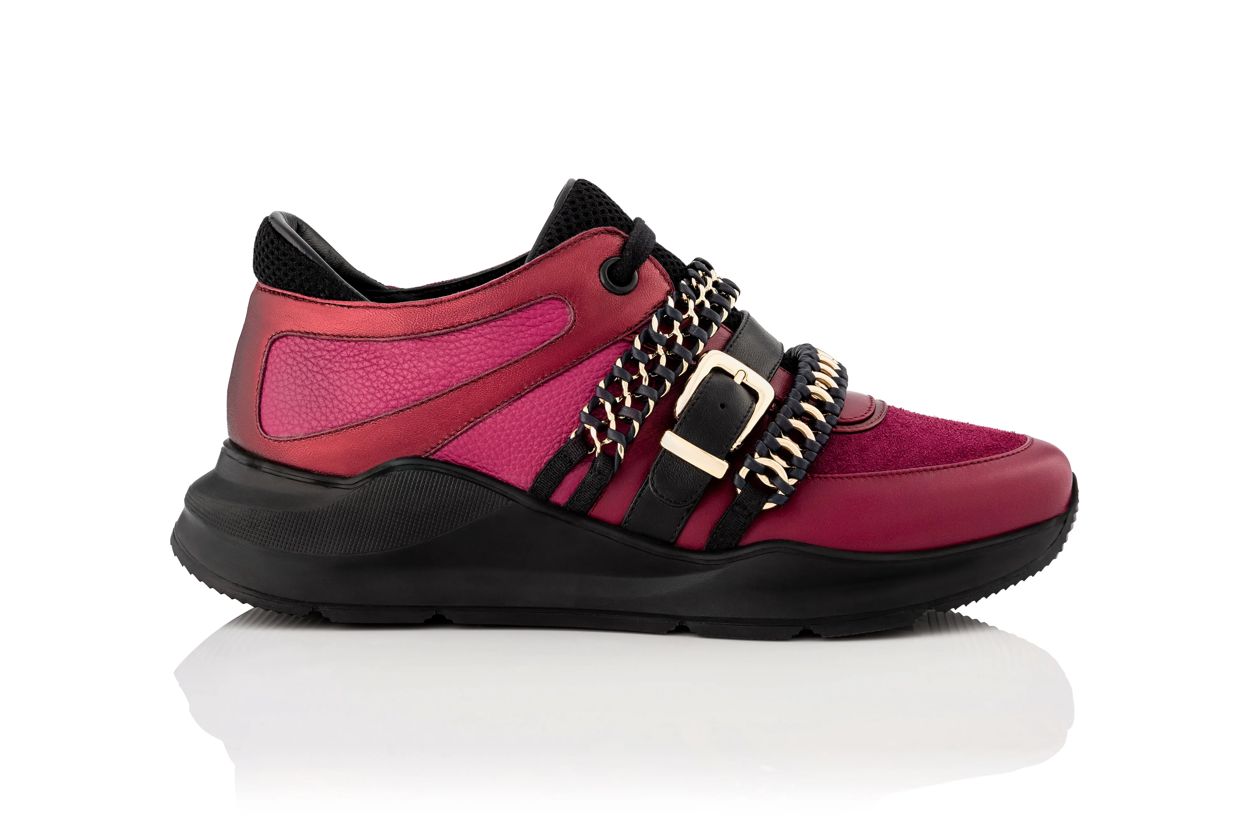 Together We Can Sneaker (Burgundy)
