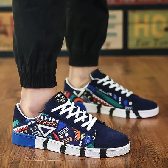 Trendy Colorful Canvas Shoes