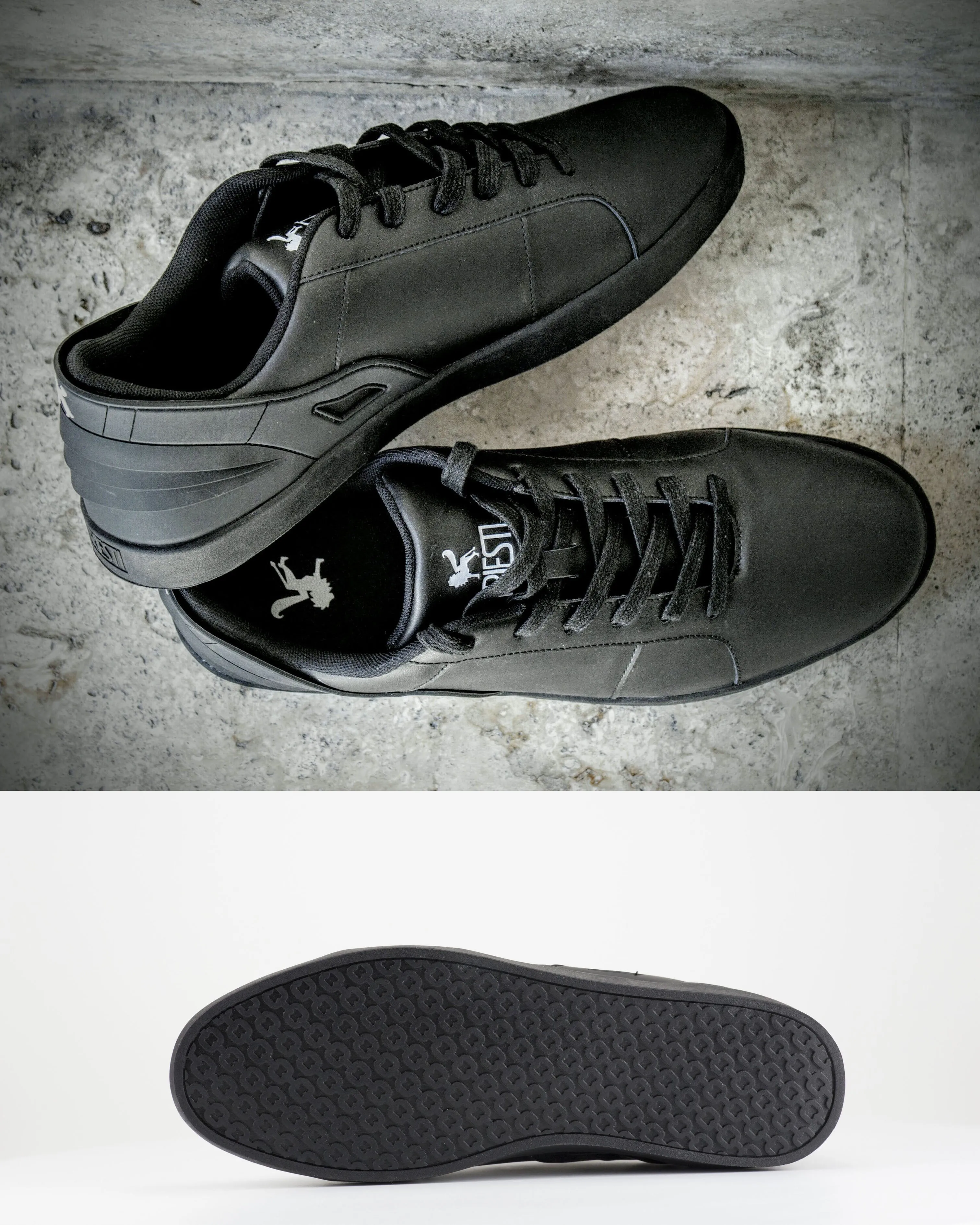 Triesti Shell Shoes: Black