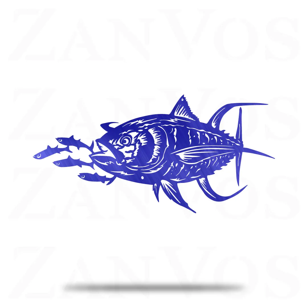 Tuna Chasing Bait