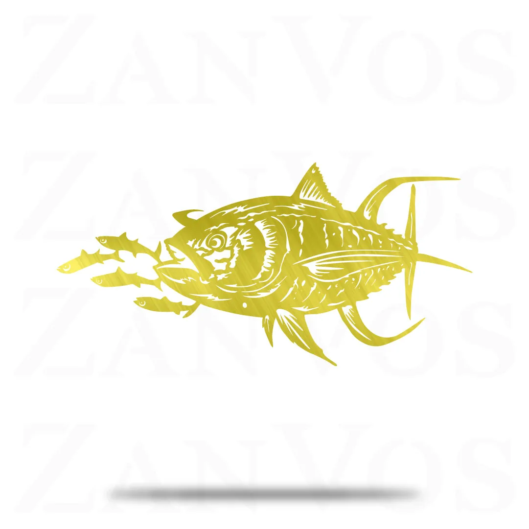 Tuna Chasing Bait