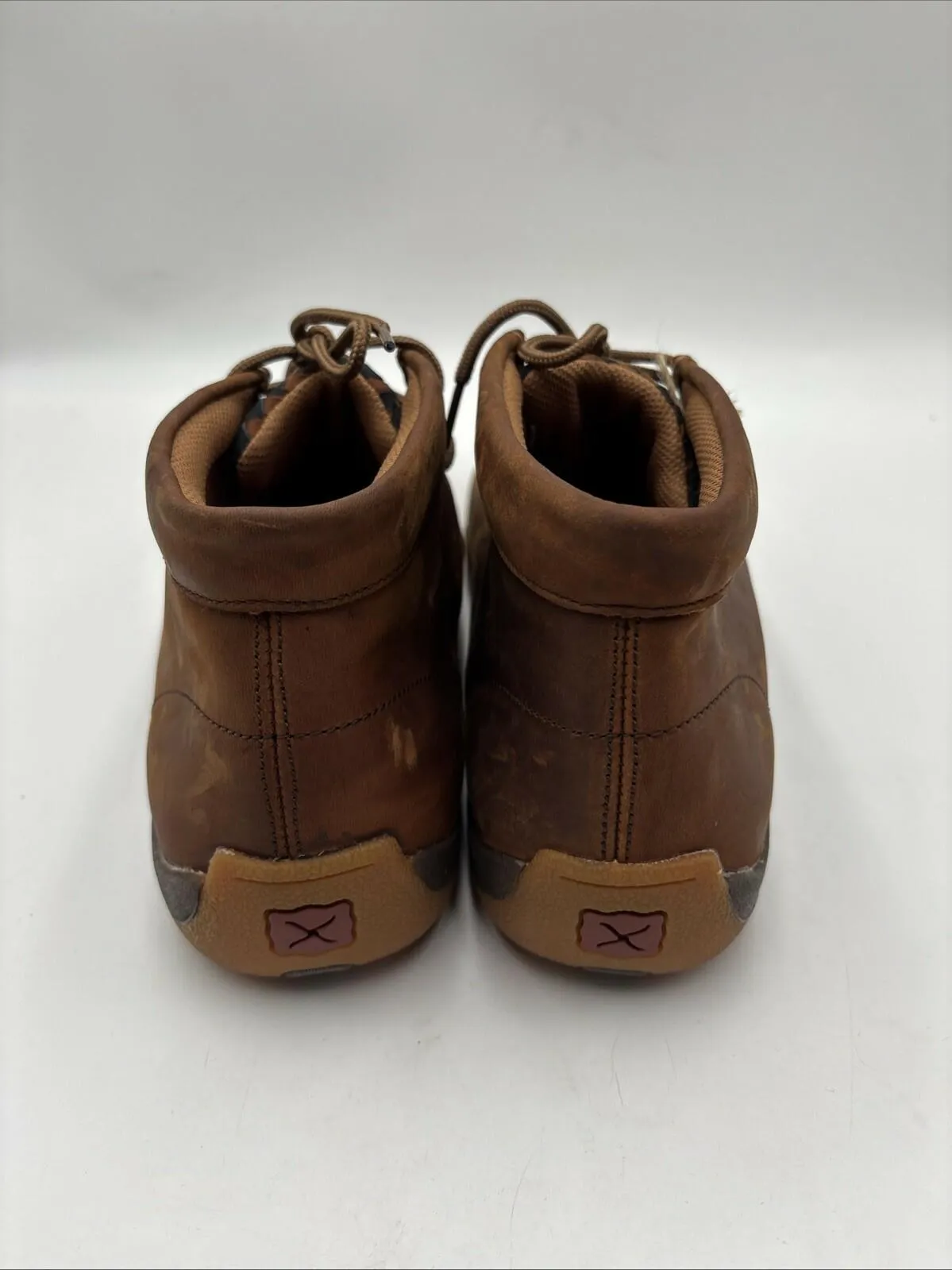 Twisted X Men's Chukka Driving Moc Shoes Brown Size 12M - Very Good