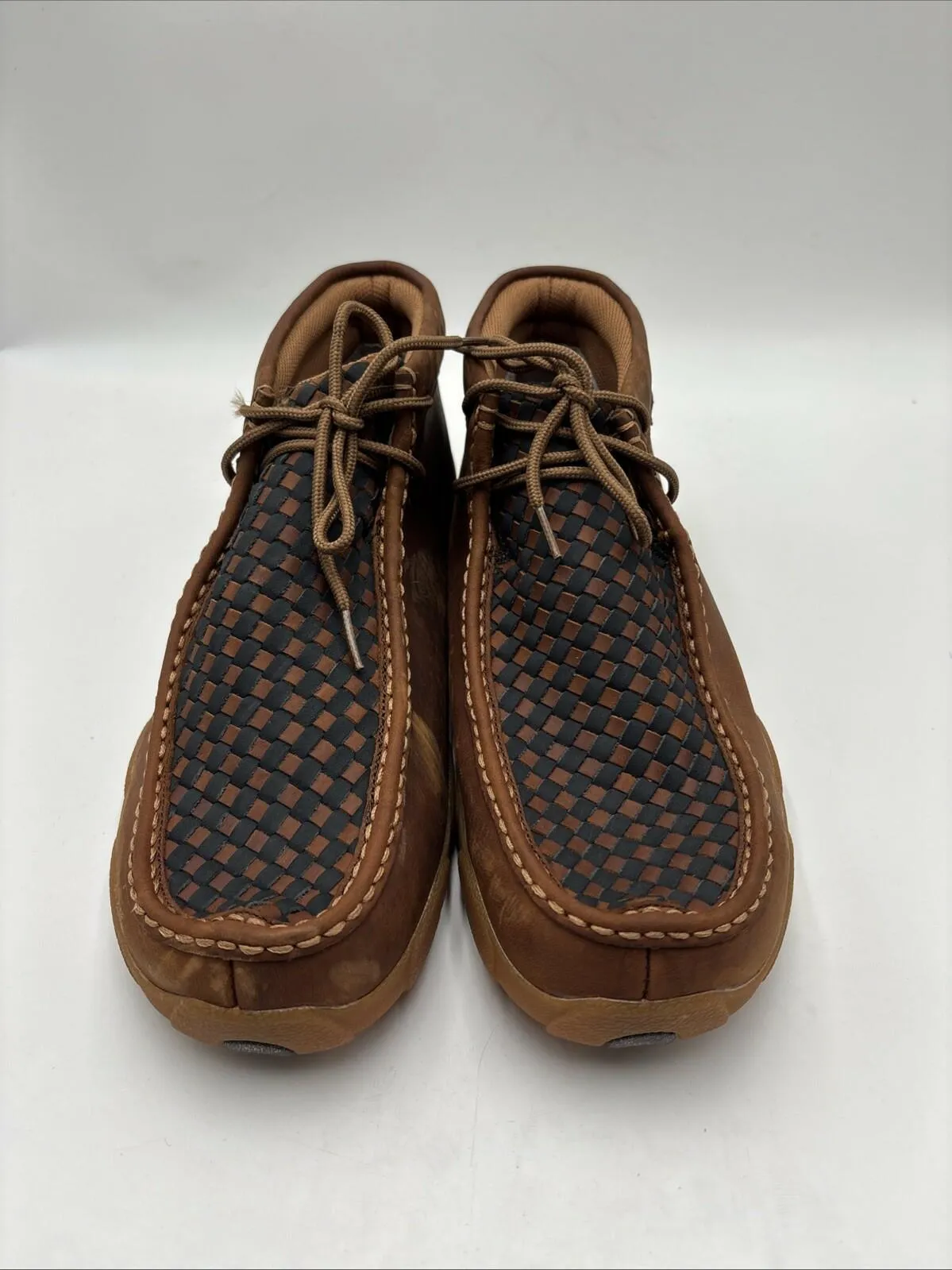 Twisted X Men's Chukka Driving Moc Shoes Brown Size 12M - Very Good