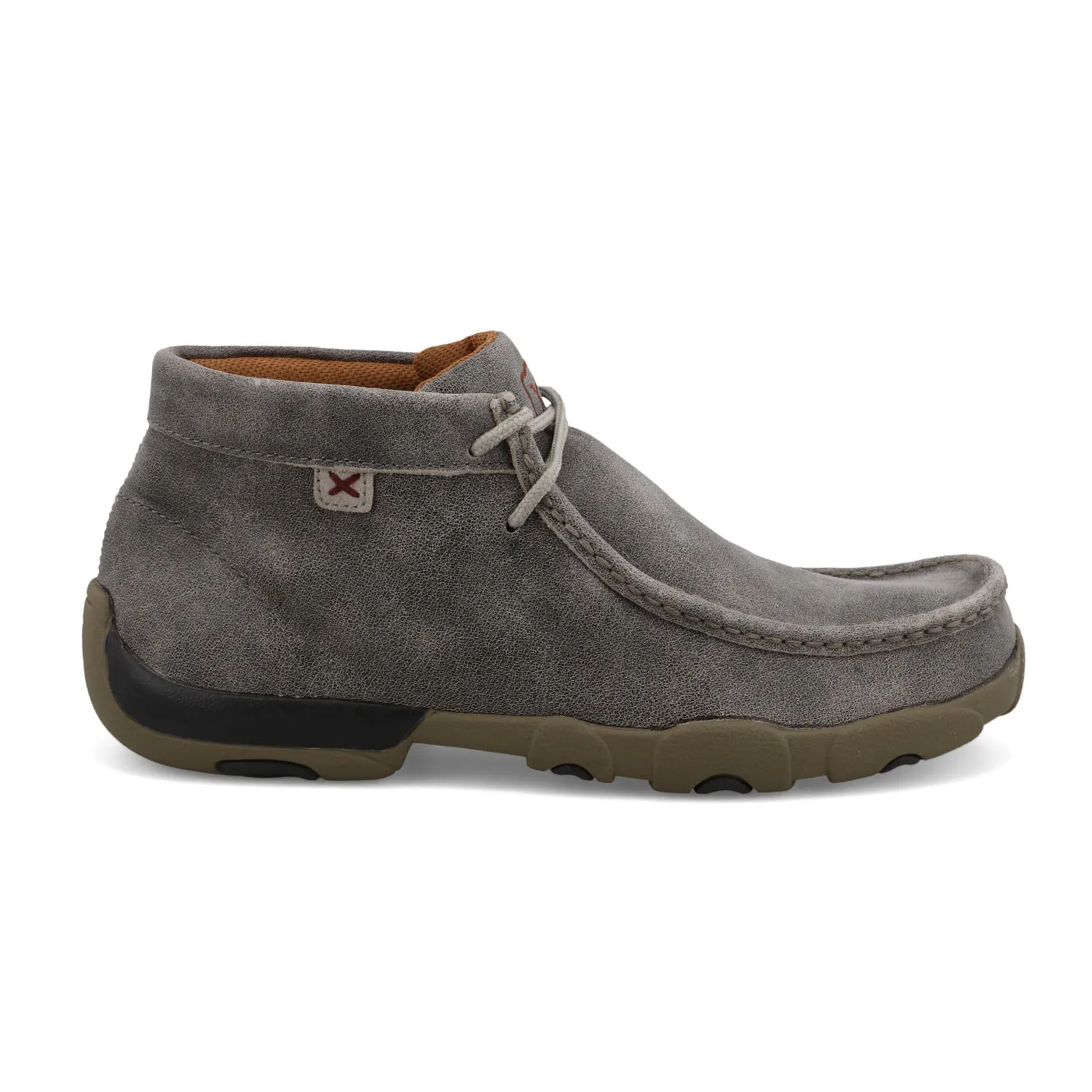 Twisted X Men's Grey Chukka Driving Moc