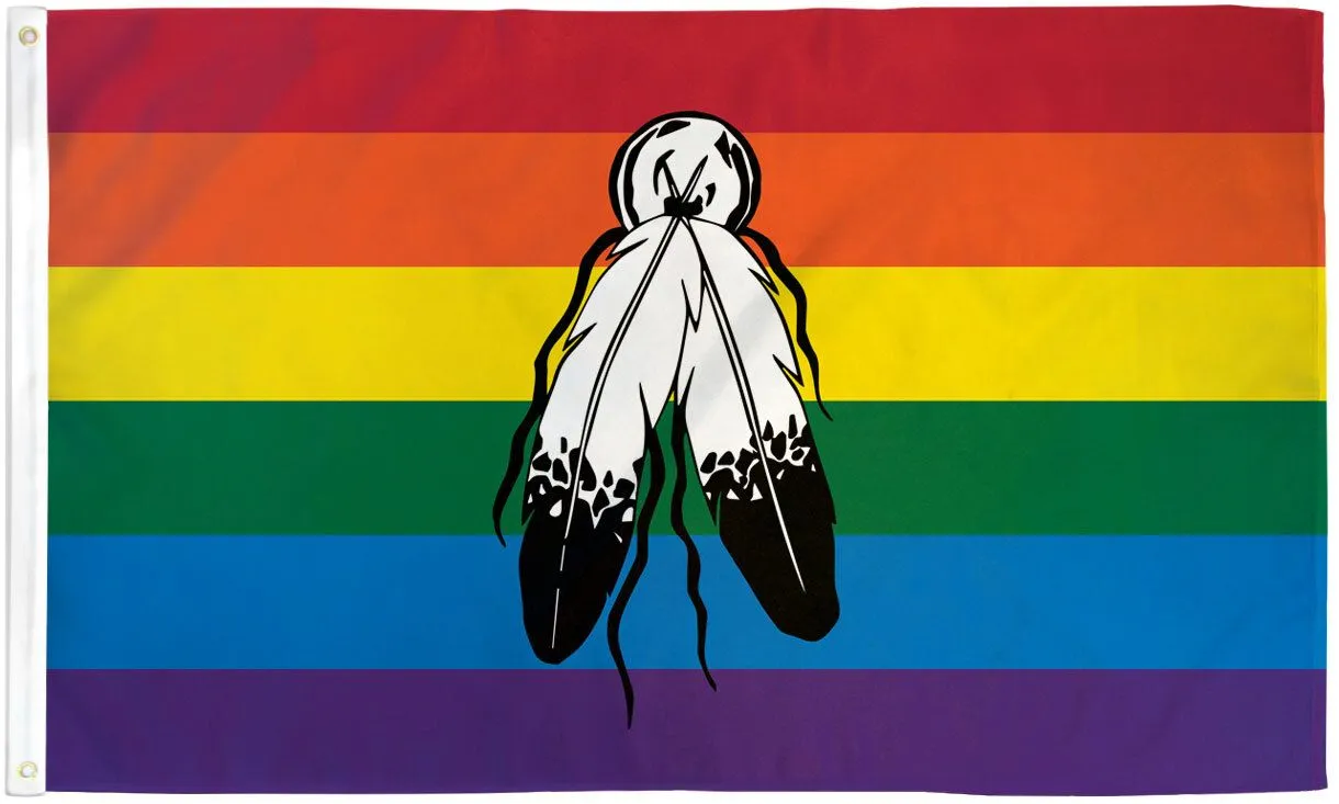 Two-Spirit 3'x5' Flag