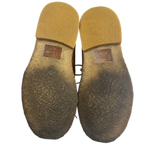UGG Leighton Chukka Leather Boot Men's US Size 10.5 British Tan Prep School