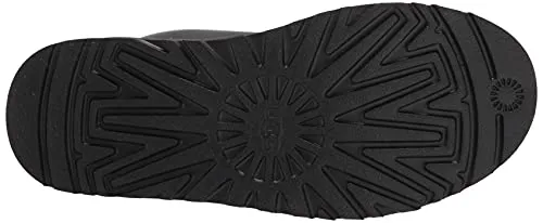 UGG Women's Neumel Platform Zip Fashion Boot, Ultra Matte Black, 8