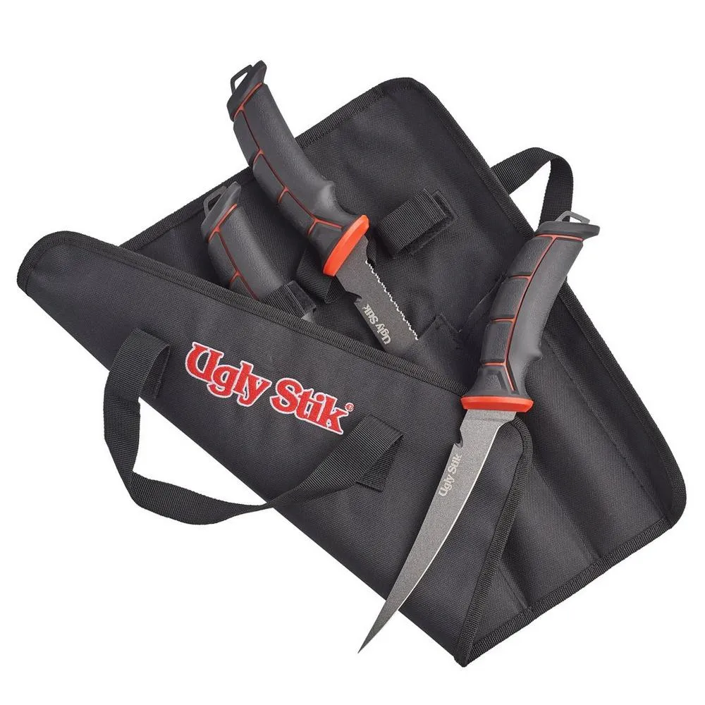 Ugly Stik Ugly Tools 3 Pack 7" Knife Set