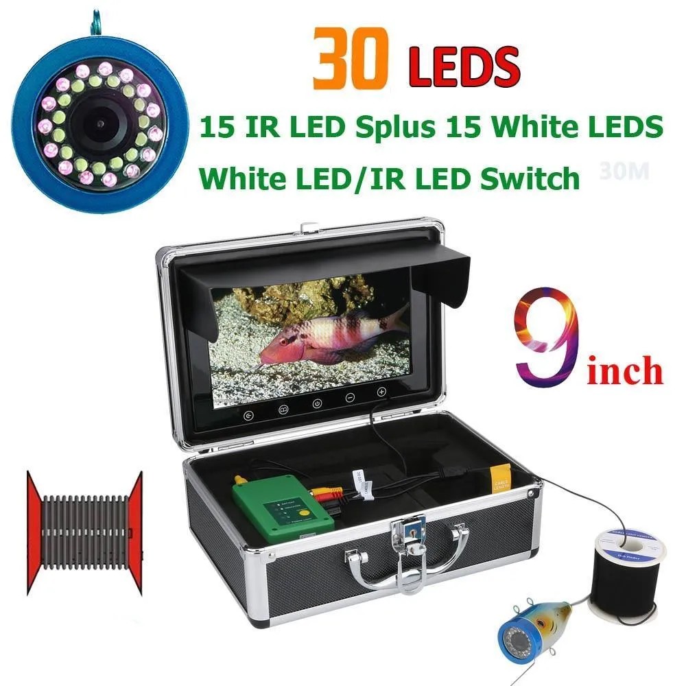 Underwater Fish Finder Camera - 9" (15M 30M 50M)