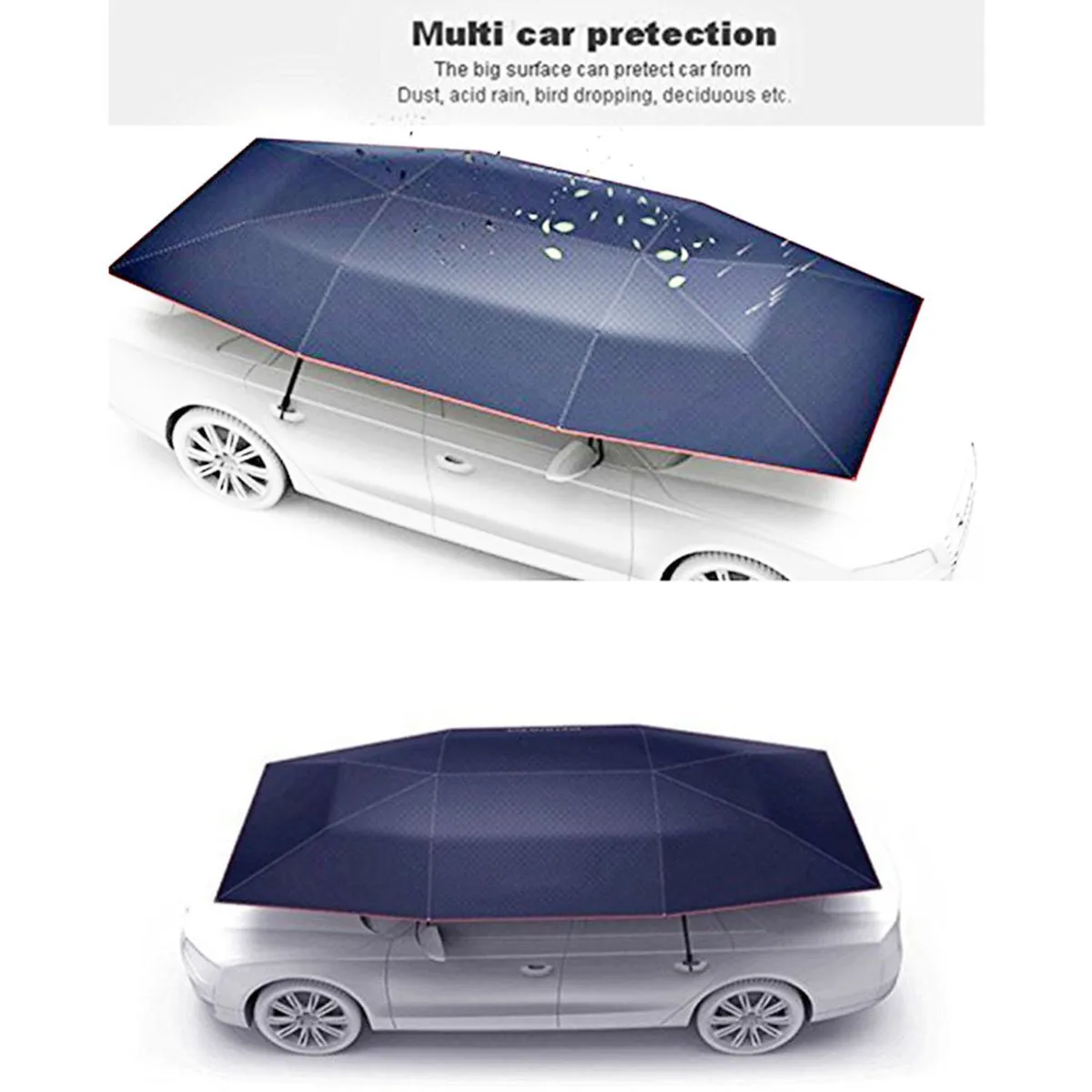 Universal Car Umbrella Seasonal Protection Anti UV Tent