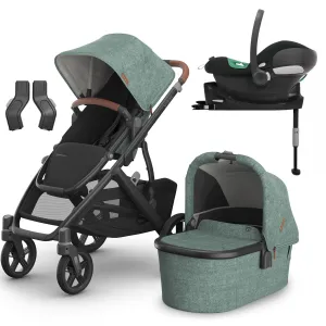 Uppababy Vista V3 Cybex Travel System in Gwen