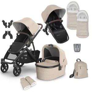 Uppababy Vista V3 Duo Complete Bundle - Liam