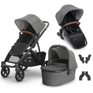 Uppababy Vista V3 Duo Pram in Greyson