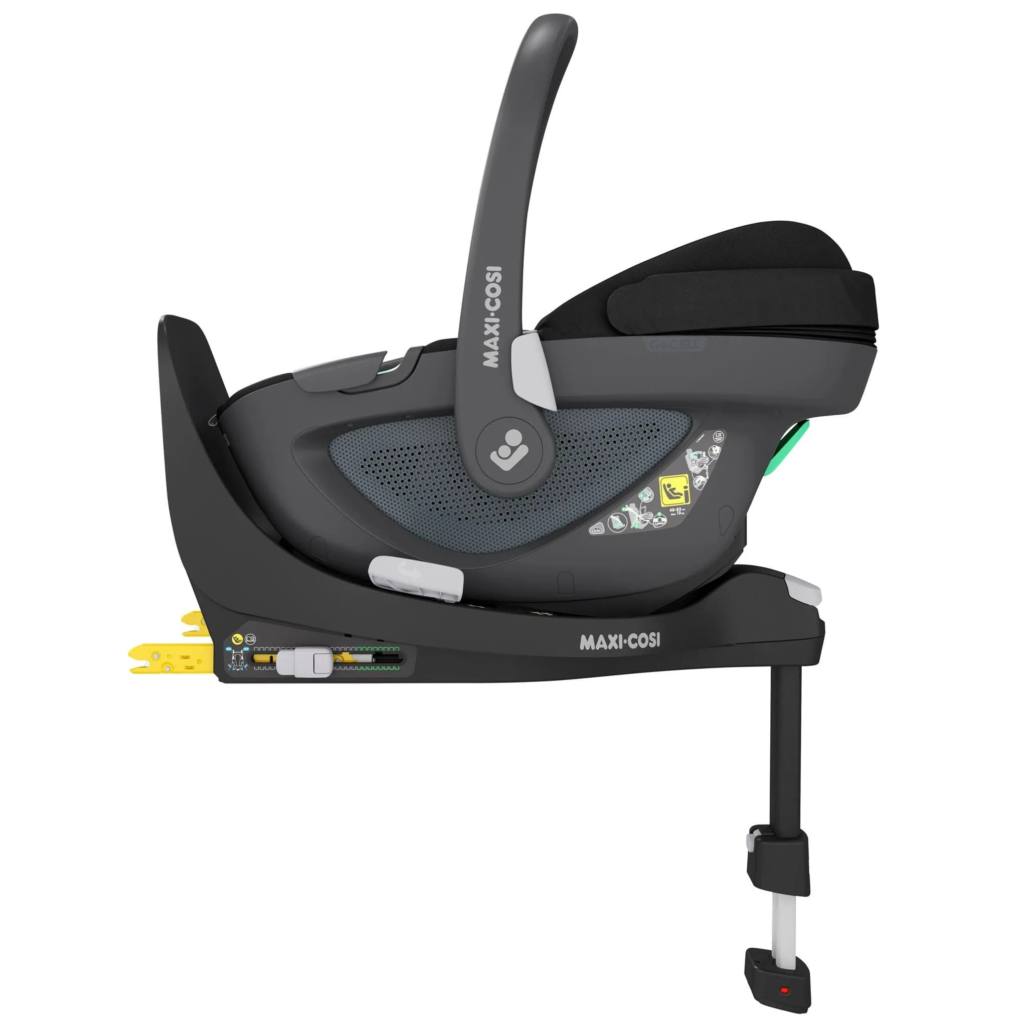 Uppababy Vista V3 Maxi-Cosi Travel System in Kenzi
