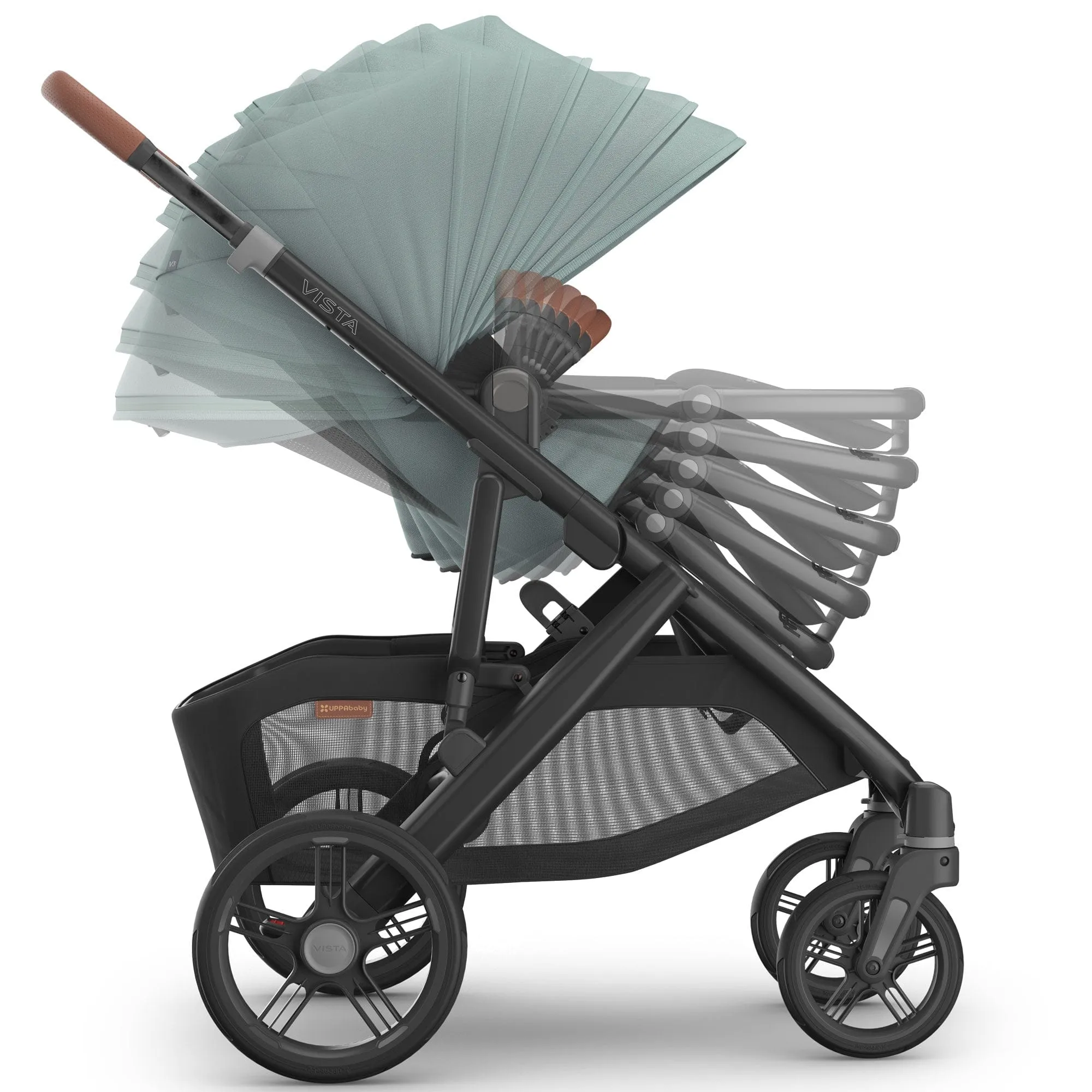 Uppababy Vista V3 Maxi-Cosi Travel System in Kenzi