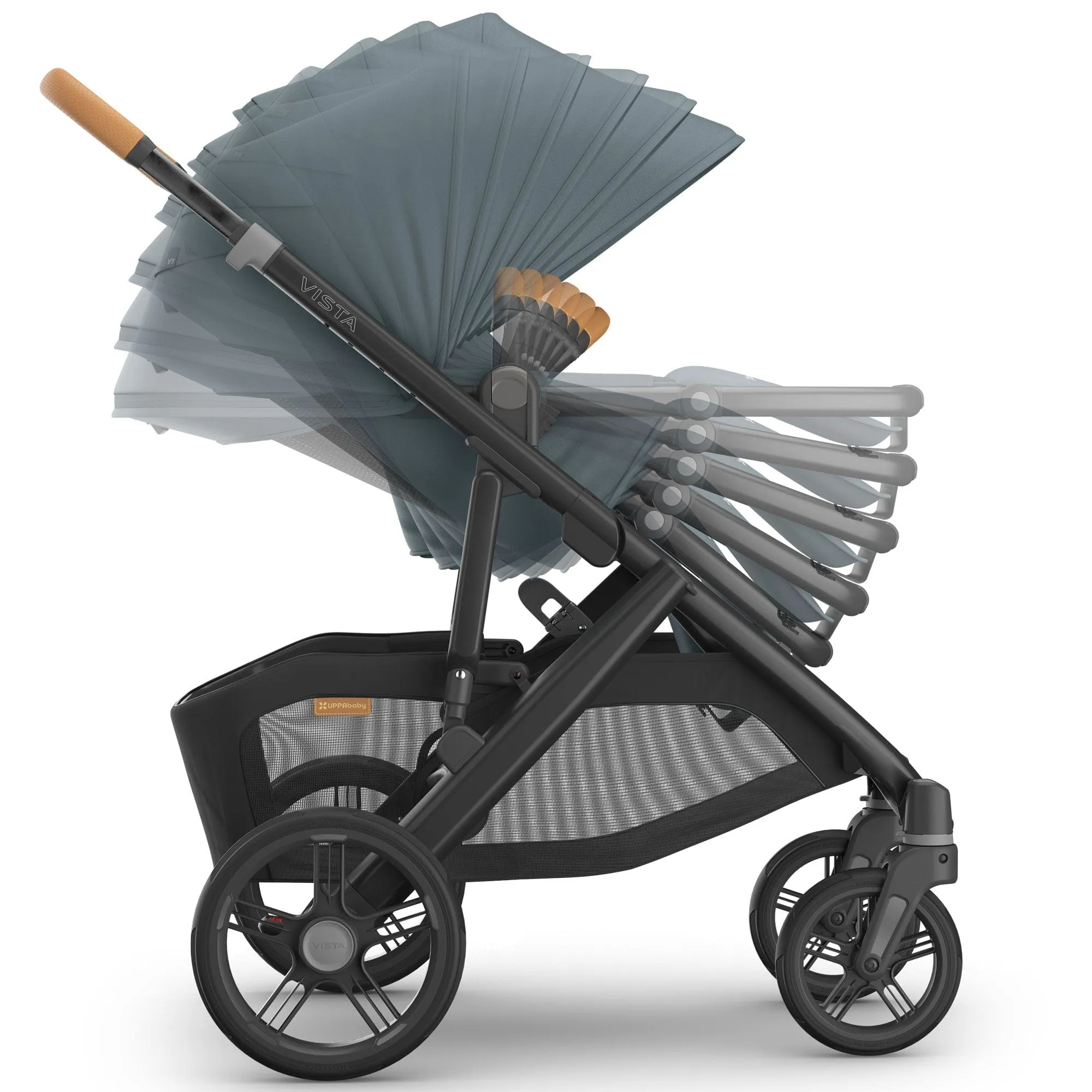 Uppababy Vista V3 Mesa & Base Travel System in Dillan