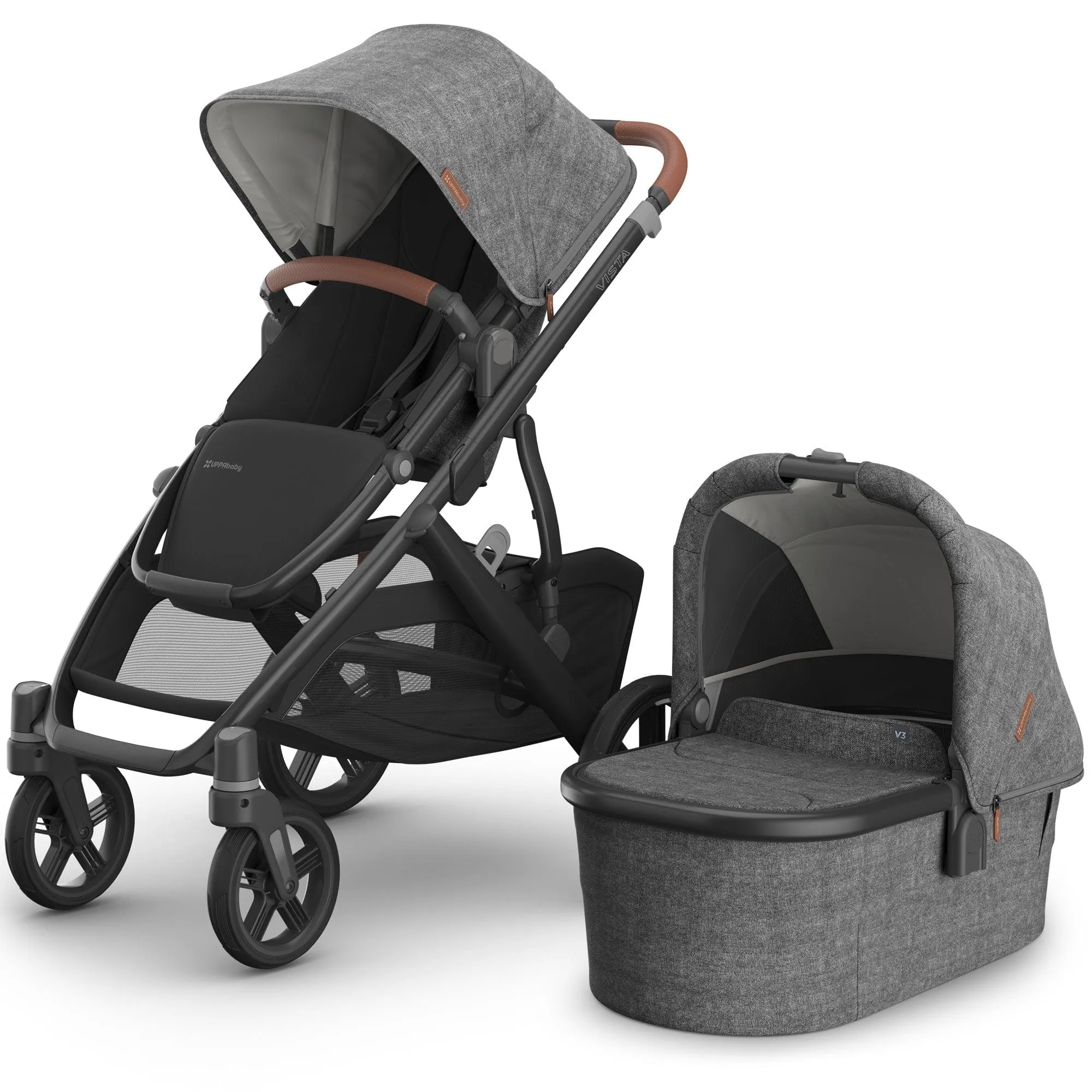 Uppababy Vista V3 Pram in Greyson