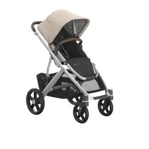 UPPAbaby Vista V3 Stroller - Declan (Oat Mélange/Silver Frame/Chestnut Leather)