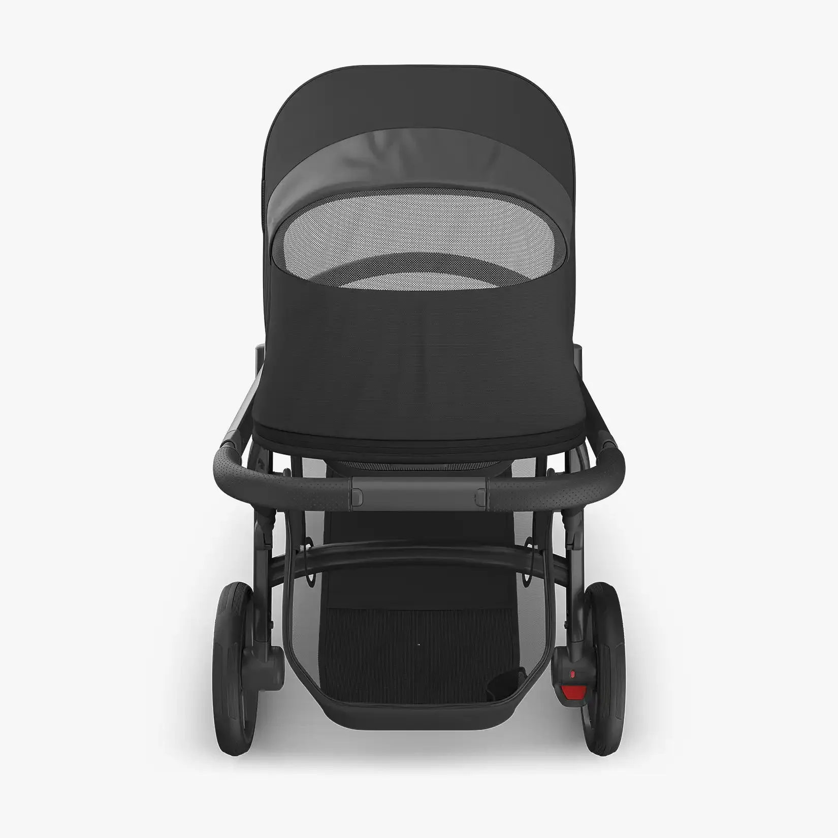 UPPAbaby Vista® V3 Stroller - Jake (Charcoal | Carbon Frame | Black Leather)