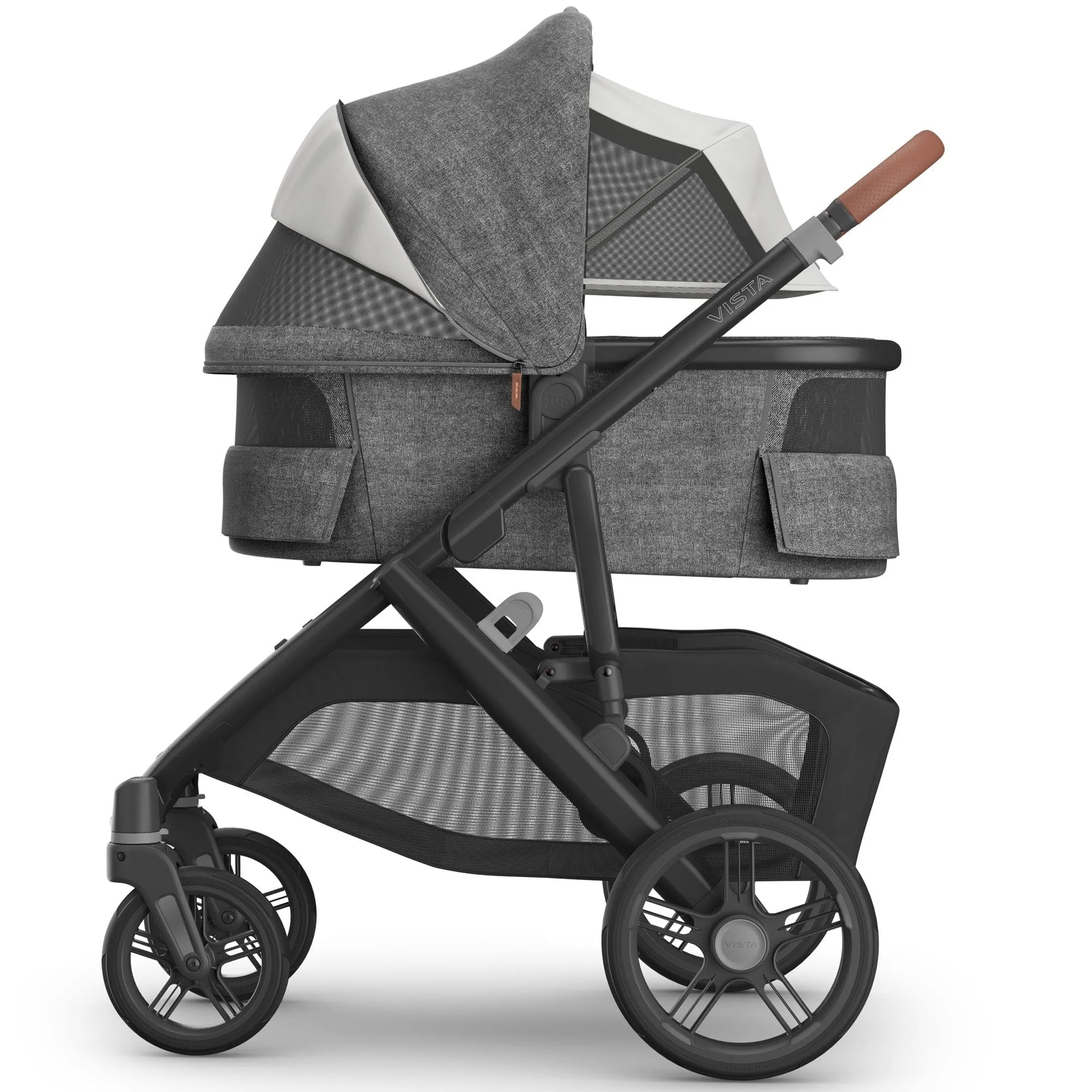 Uppababy Vista V3 Twin Complete Bundle - Greyson