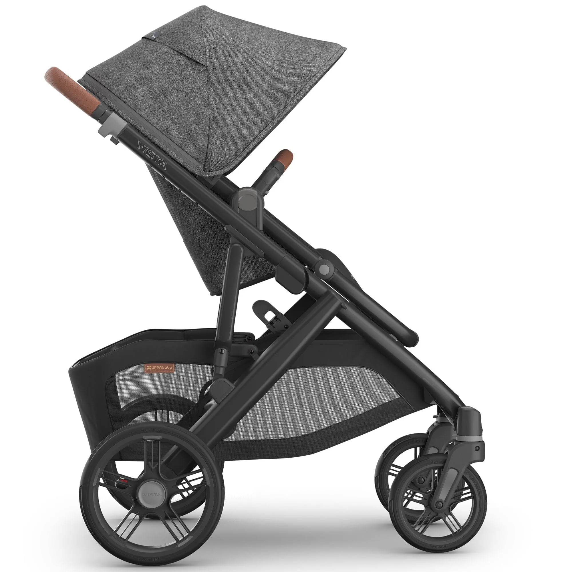 Uppababy Vista V3 Twin Complete Bundle - Greyson