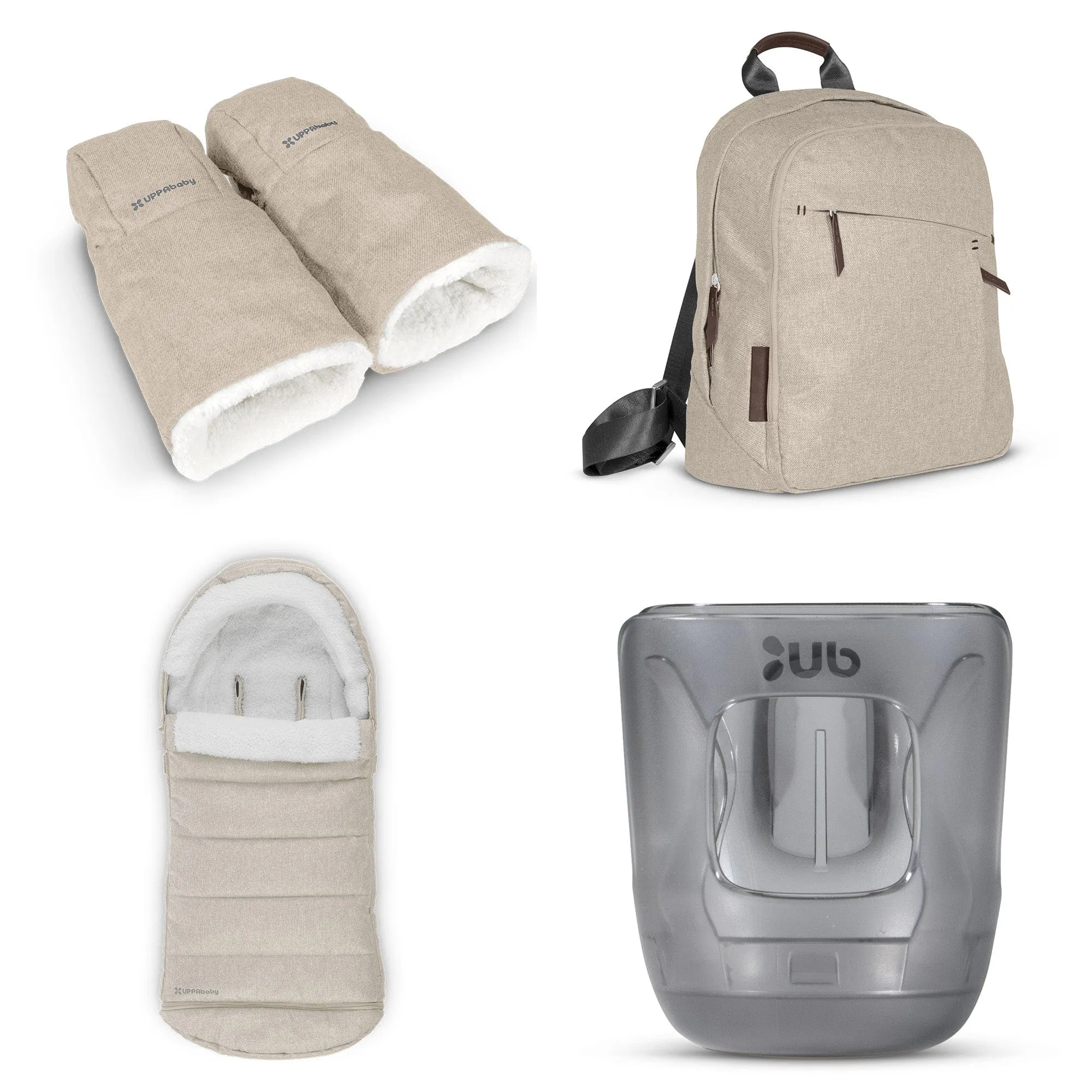 Uppababy Vista V3 Twin Complete Bundle in Liam