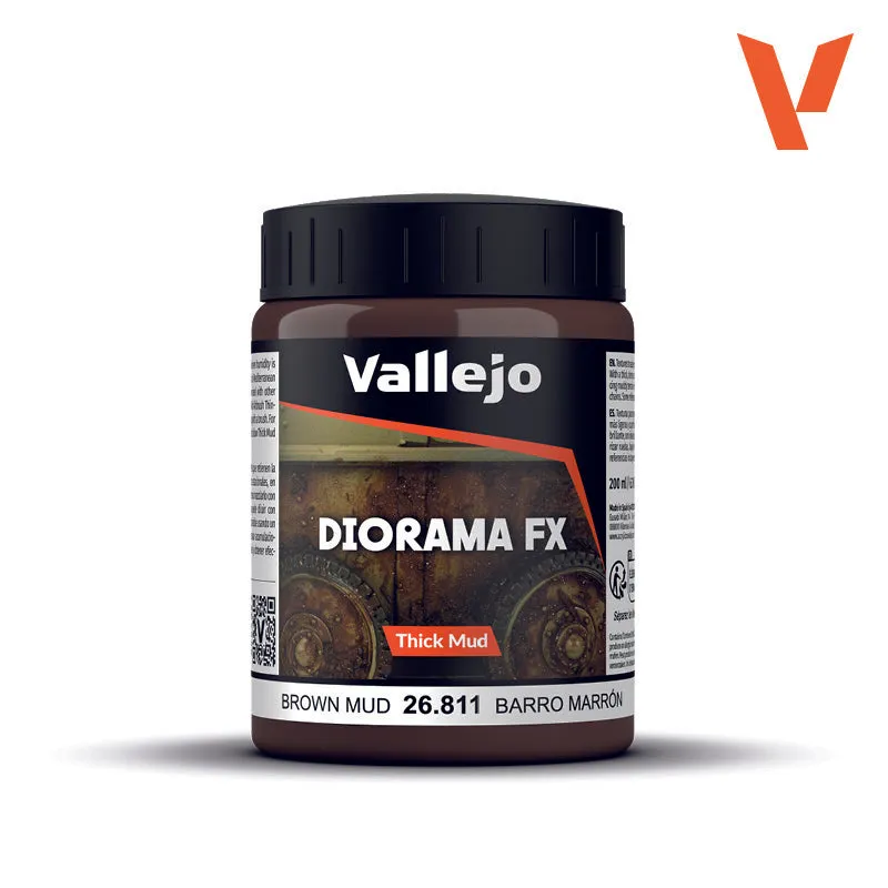 Vallejo Diorama FX Brown Mud